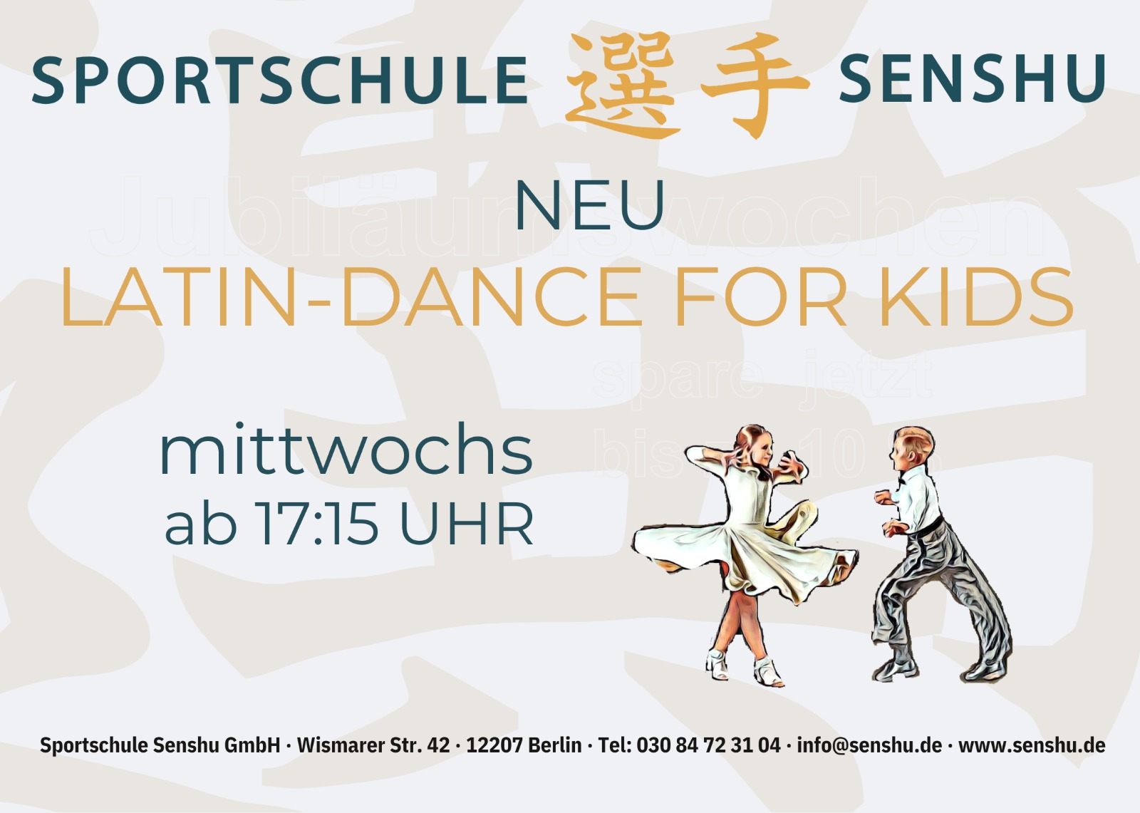 Senshu Latin Dance for Kids