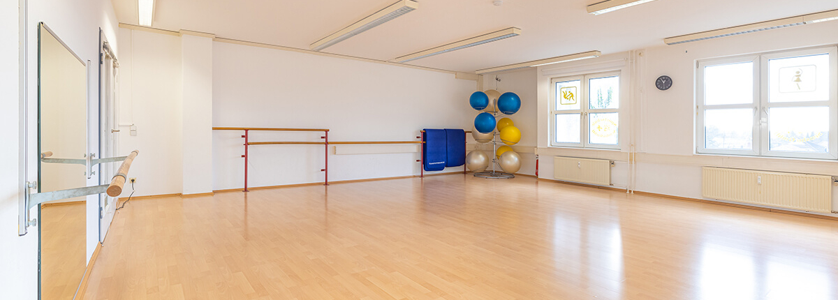 Sportschule Senshu - Slider - Tanzraum 1 - 2